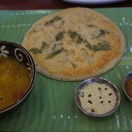 南インド料理 なんどり - ウタパン 750円＝14年5月　