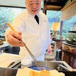 割烹 天ぷら 三太郎 - 柏倉シェフ