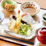 美覚 - 天ぷら定食（おぼん）