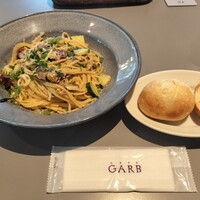 GARB Tokyo - PASTAランチ（スモークイワシとズッキーニのアーリオオーリオ スパゲッティーニ）