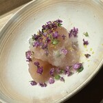 焼鳥なかむら - 胸肉の昆布締め