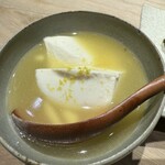 焼鳥なかむら - 豆腐白湯スープ