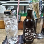居酒屋　扇や - ホッピー　中・外とも260円