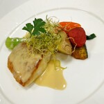 レストラン ジュエル - 白身魚（真鯛）のポワレ 白ワインソース