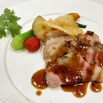 レストラン ジュエル - 国産豚ロースのグリエ 赤ワインソース