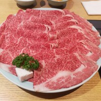 すき焼き 牛しゃぶ 松重 - 