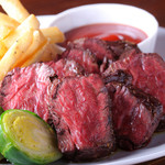 Kanda wine-kan TONARI - サイズが選べる『牛ハラミグリル』300ｇ1650円　460ｇ2450円