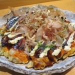 鉄板居酒屋OHANA - 豚玉＋チーズ＋キムチ