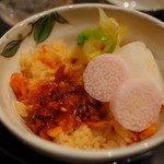 表参道うかい亭 - ７．桜海老の土鍋ごはん