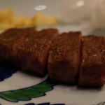 表参道うかい亭 - ６．うかい特選牛ステーキ(サーロイン)