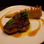 表参道うかい亭 - ３．フォアグラのロースト 早堀り筍添え