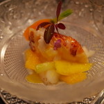 表参道うかい亭 - １．オマール海老のマリネ