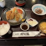 かに猿 - カキフライ定食
