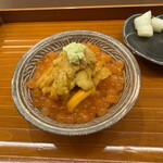 いしまる - ウニといくらのご飯、プリン体の王様。