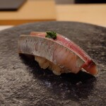 鮨 なんば - 秋刀魚 36℃/22℃