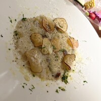 AWkitchen TOKYO 新丸ビル店 - 徳島県木元さんのさつまいも『なると金時』のゴルゴンゾーラチーズリゾット