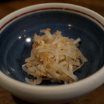 お通し（大根の膾）