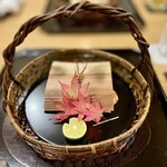 懐石 山よし - 焼物　杉板焼き