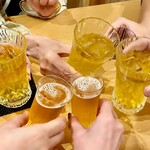 懐石 山よし - 皆さんで乾杯♬.*ﾟ