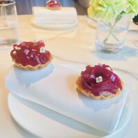 The Jade Room + Garden Terrace - ビーツとパテのフィンガーフード。最初の感動。