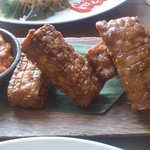 ウブドスチ - テンペゴレン（納豆揚げ）680円