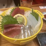 トロ政 - お通しのお刺身