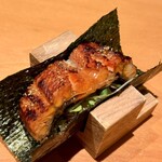 鮨トキドキ串 海老虎 - うなぎの蒲焼