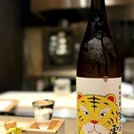 鮨トキドキ串 海老虎 - 日本酒