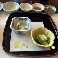 お座敷天婦羅 天政 丸ビル店 - 先付け