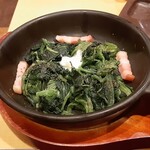ガスト - 料理写真:ほうれん草ベーコン