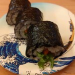 すし江戸 - サーモン巻