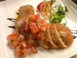 italian bar TAKA’s KITCHEN - 糸島豚のミラノ風カツレツ