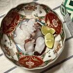 紀ノ国屋 - 明石だこは、すだちと塩で。