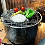 モッツバー高の家 - 塩とオリーブオイルで味付けした野菜が美味しい