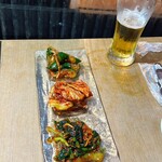 モッツバー高の家 - キムチ盛合せ