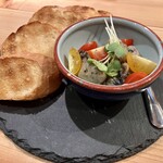 居酒屋はまちゃん - カキのオイル漬け・バゲット付き