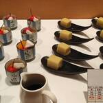 ブラスリー ハーモニー - 自家製あんみつ、芋ようかん