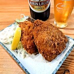 信寿司忠兵衛 - アジフライ