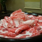 黒豚料理 あぢもり - お肉お替り１人前