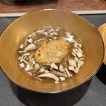 茂幸 - おこげが風味を増すおつゆ