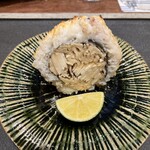 茂幸 - 松茸を鱧で巻いてます