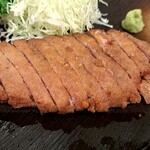 牛かつ もと村 - 牛かつアップ