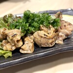 江坂海鮮食堂 おーうえすと - 鶏ハラミ炙り焼き