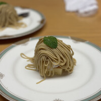 しゃぶしゃぶ・日本料理 木曽路 大宮店 - モンブランケーキ