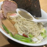 煮干しのビリー - サービス極上の有明海苔トッピング‼️