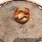 MODERNISM - キンキと里芋　栗のパウダー乗せ