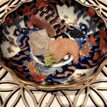 MODERNISM - カレイとボタン海老（漬け）