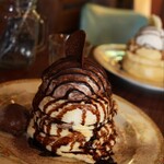 イリヤプラスカフェ - ショコラパンケーキ