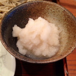 手打そば仁水 - 辛味大根