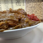 みたか食堂 - このカツカレーの盛りと来たら
